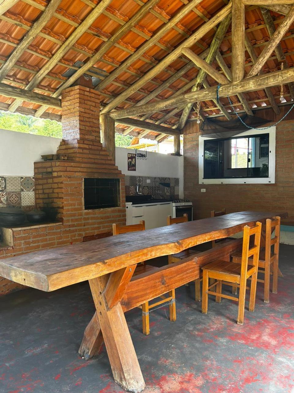 Cantinho Na Roca Com Piscina Santo Antônio do Pinhal 外观 照片